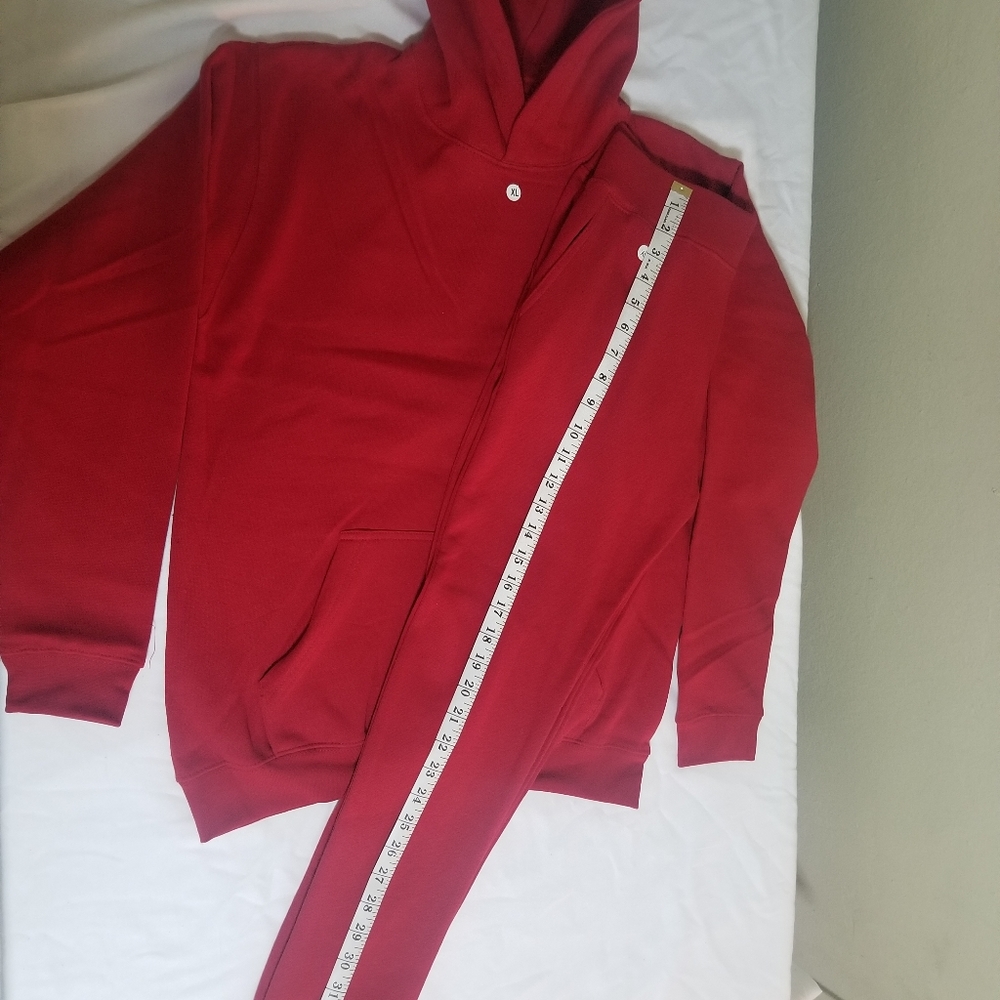 Kids jogger set Sweat Suit red  extra large 14-16